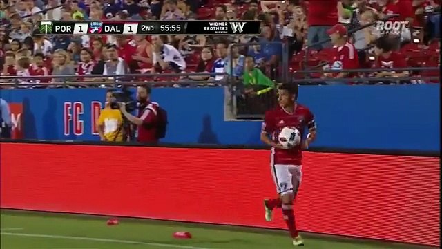 GOAL: Walker Zimmerman - FC Dallas 2-1 Portland Timbers - MLS - 11-05-2016