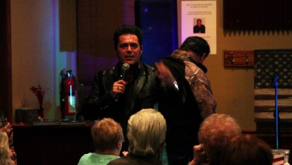 Franz Goovaerts sings 'Burning Love' Papas Smokehouse Saloon Feb 2016