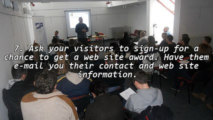 14 Ways To Persuade Your Web Site Visitors To Give You Their Email Address
