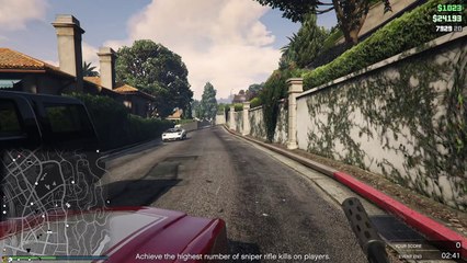 In the streets of Los Santos