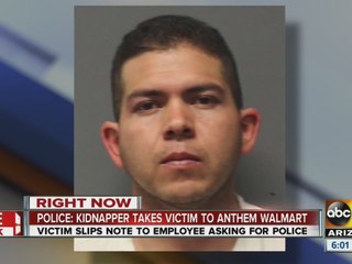 Kidnapper takes victim to Anthem Walmart