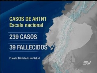 Casos de influenza AH1N1