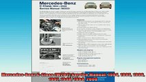 READ FREE FULL EBOOK DOWNLOAD  MercedesBenz CClass W202 Service Manual 1994 1995 1996 1997 1998 1999 2000 Full Free