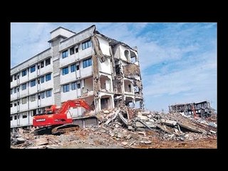 VIRAL VIDEO_ Watch a 4-storeyed building fall within seconds in Mumbai