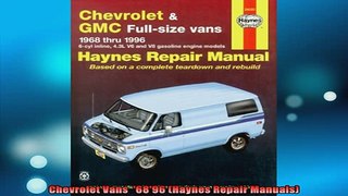READ book  Chevrolet Vans  6896 Haynes Repair Manuals Full EBook