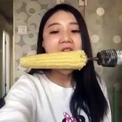 Girl gets hair caught in drill, scalps herself