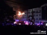 Çin'de Savaş Uçağı, Fabrika Binasına Çakıldı