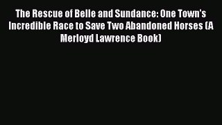 Download The Rescue of Belle and Sundance: One Town's Incredible Race to Save Two Abandoned