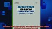 READ book  Chiltons SUV Repair Manual 19982002  Perennial Edition Chiltons Reference Manuals Full EBook