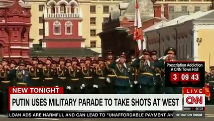 Putin takes a swipe during Victory Day