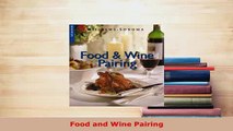 Download  Food and Wine Pairing Read Online