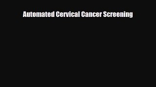 [PDF] Automated Cervical Cancer Screening Download Full Ebook