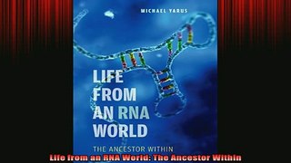 DOWNLOAD FREE Ebooks  Life from an RNA World The Ancestor Within Full Ebook Online Free