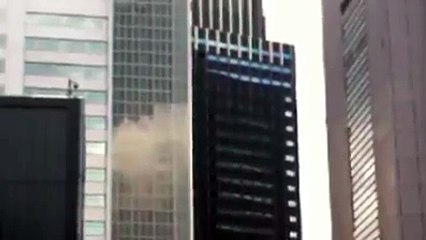 شاهد ناطحات السحاب في اليابان لحظه الزلزال