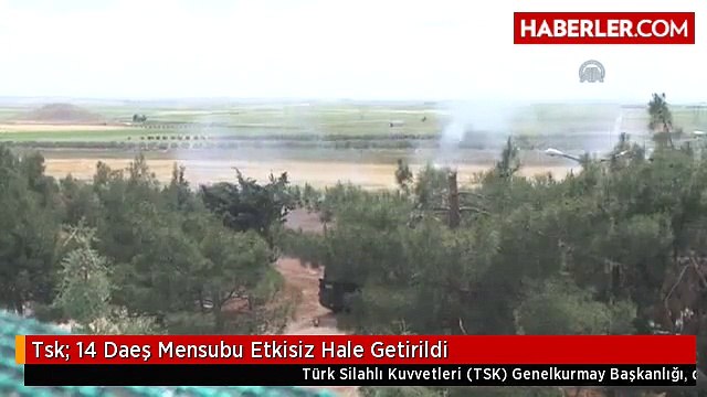 Tsk: 14 Daeş Mensubu Etkisiz Hale Getirildi