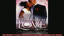 READ PDF DOWNLOAD   Two Weeks To Love A Billionaire Marriage Romance For Adults READ ONLINE
