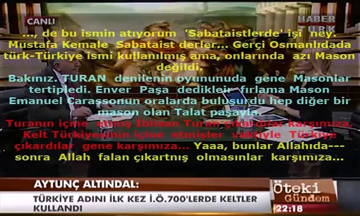 030   Türkiye ismini Keltler verdi-Aytunç ALTINDAL Keltler, Druidler, Ezoterik ŞİFRELER-03022013