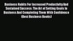 [Read book] Business Habits For Increased Productivity And Sustained Success: The Art of Setting