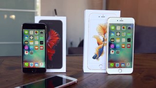 iPhone 6s vs iPhone 6s Plus Dual Unboxing & Comparison!