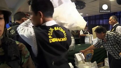 کشف یک و نیم تن کوکایین در پرو