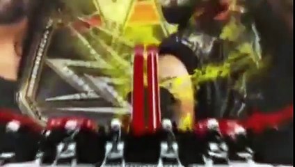 WWE Raw 9-5-2016- Roman Reigns & The Usos vs AJ Styles & The Club