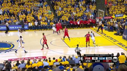 Le coup de chaud de Stephen Curry dans le 4ème quart temps