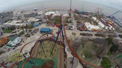 A POV ride the coasters 'Valravn.