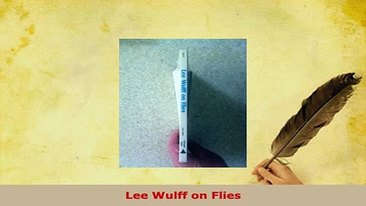 Download  Lee Wulff on Flies  EBook