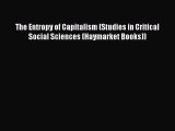 [Read PDF] The Entropy of Capitalism (Studies in Critical Social Sciences (Haymarket Books))