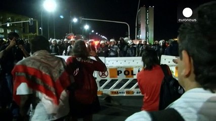 Βραζιλία: Επεισόδια έξω από το Κογκρέσο
