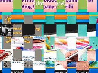 Commercial Printing Company In Delhi