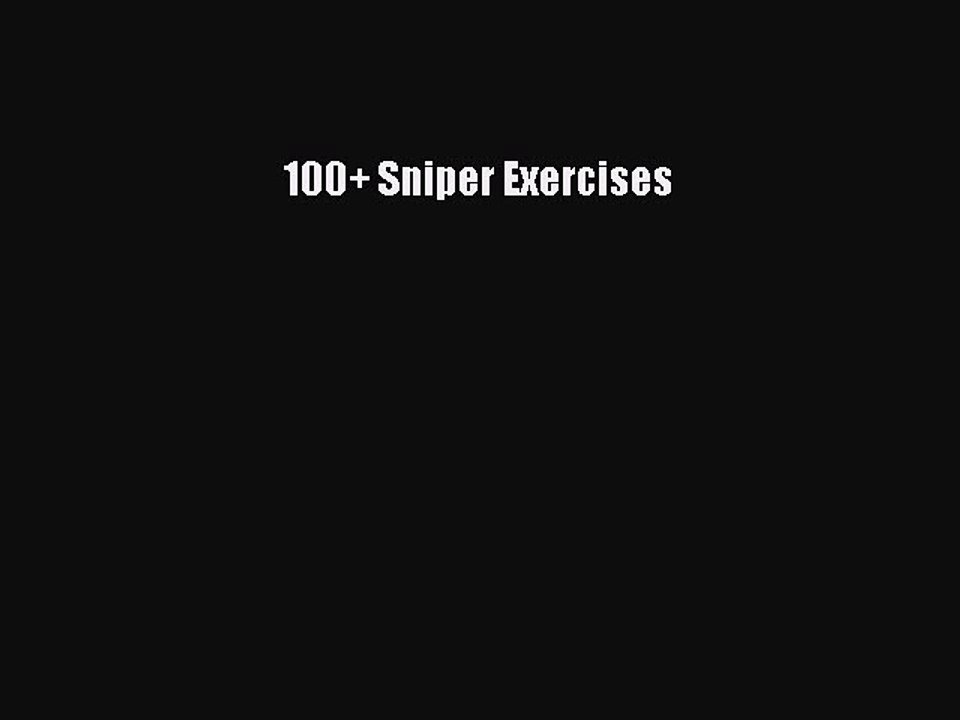 Download 100+ Sniper Exercises Free Books