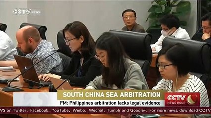 China’s Foreign Ministry- South China Sea arbitration lacks legal evidence