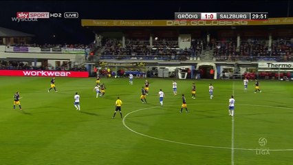 Dimitri Oberlin Assist and Goal - Red Bull Salzburg vs Grodig (2-1) 12/05/16