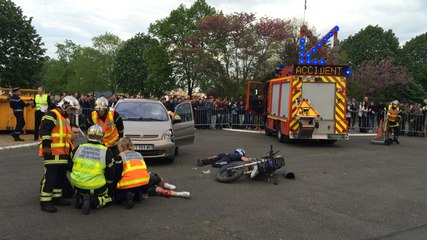 Session de sensibilisation aux dangers de la