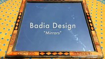 Moroccan Style Mirrors from Badia Design Inc.