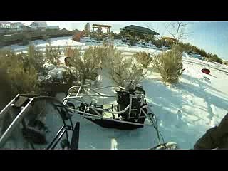 Falling from a paraglider