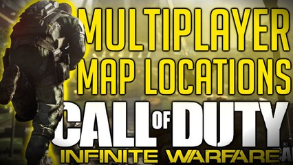 INFINITE WARFARE MULTIPLAYER MAPS LOCATION INTEL! - By Mako Gaming!