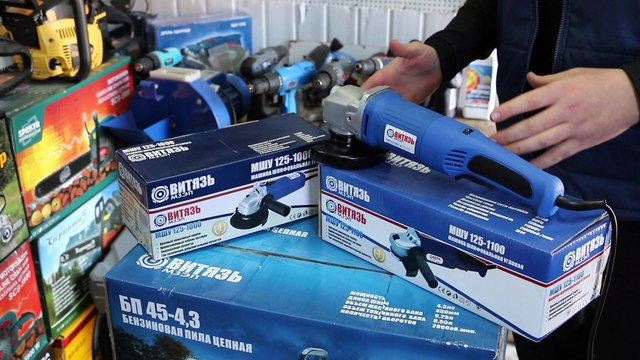 Сравнение угловых шлифмашин Витязь