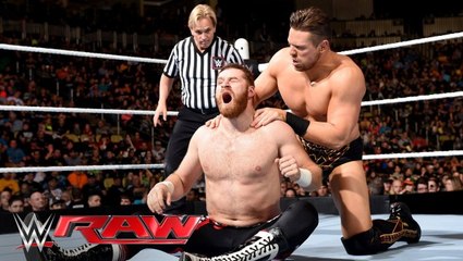 Sami Zayn vs. The Miz- Raw, May 9, 2016 HD