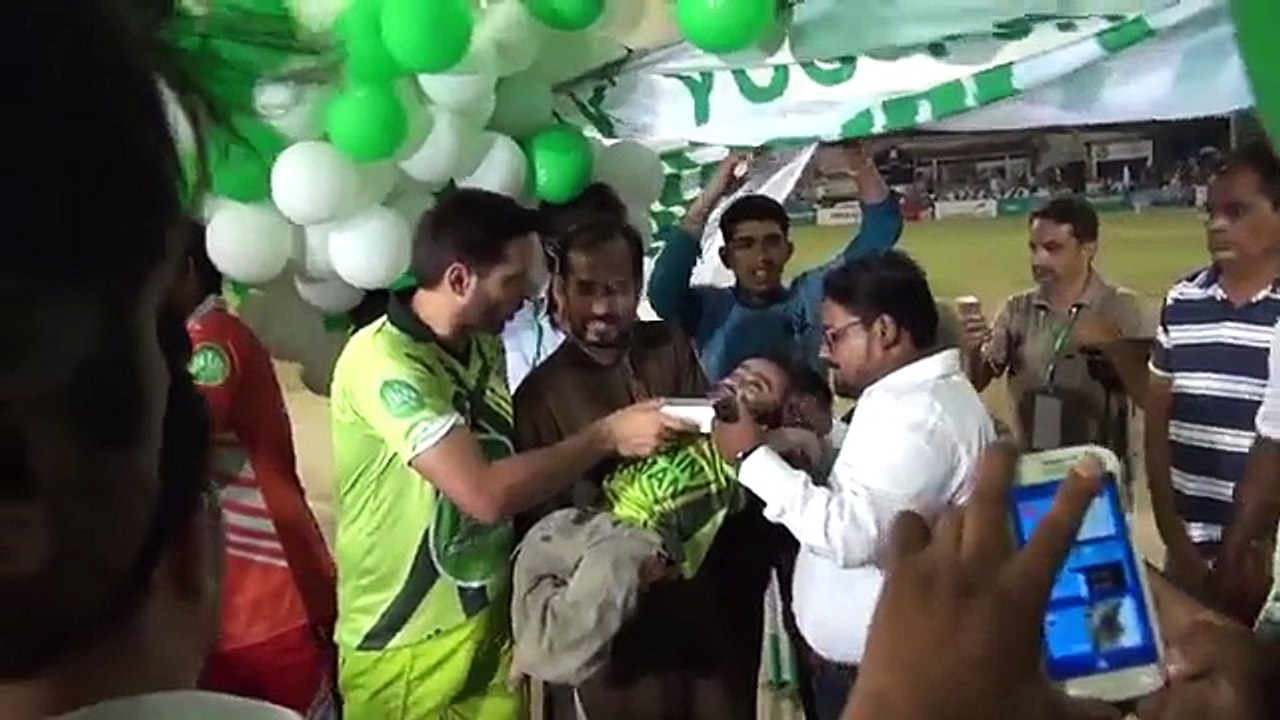 Shahid Afridi Foundation Cricket Match 2016 - Shahid Afridi foundation Match Highlights in Karachi