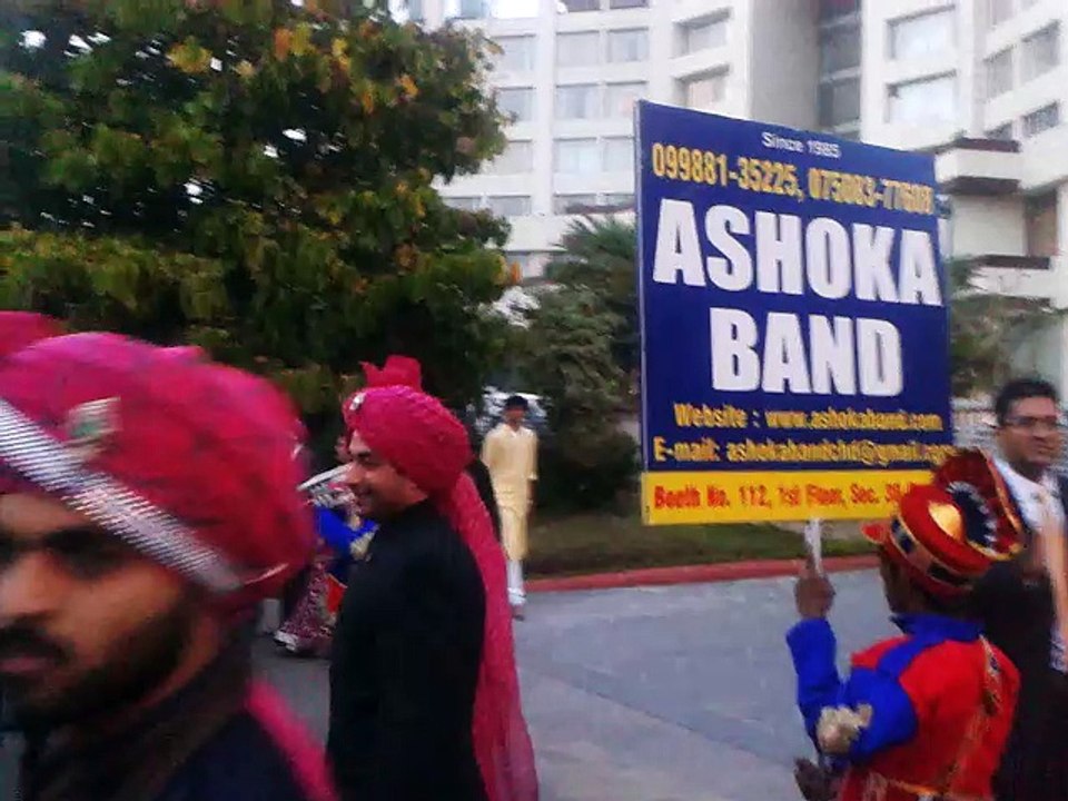 BAND IN CHANDIGARH +91-75083-77608 ASHOKA BRASS BAND IN MOHALI ! PANCHKULA ! KHARAR ! INDIA
