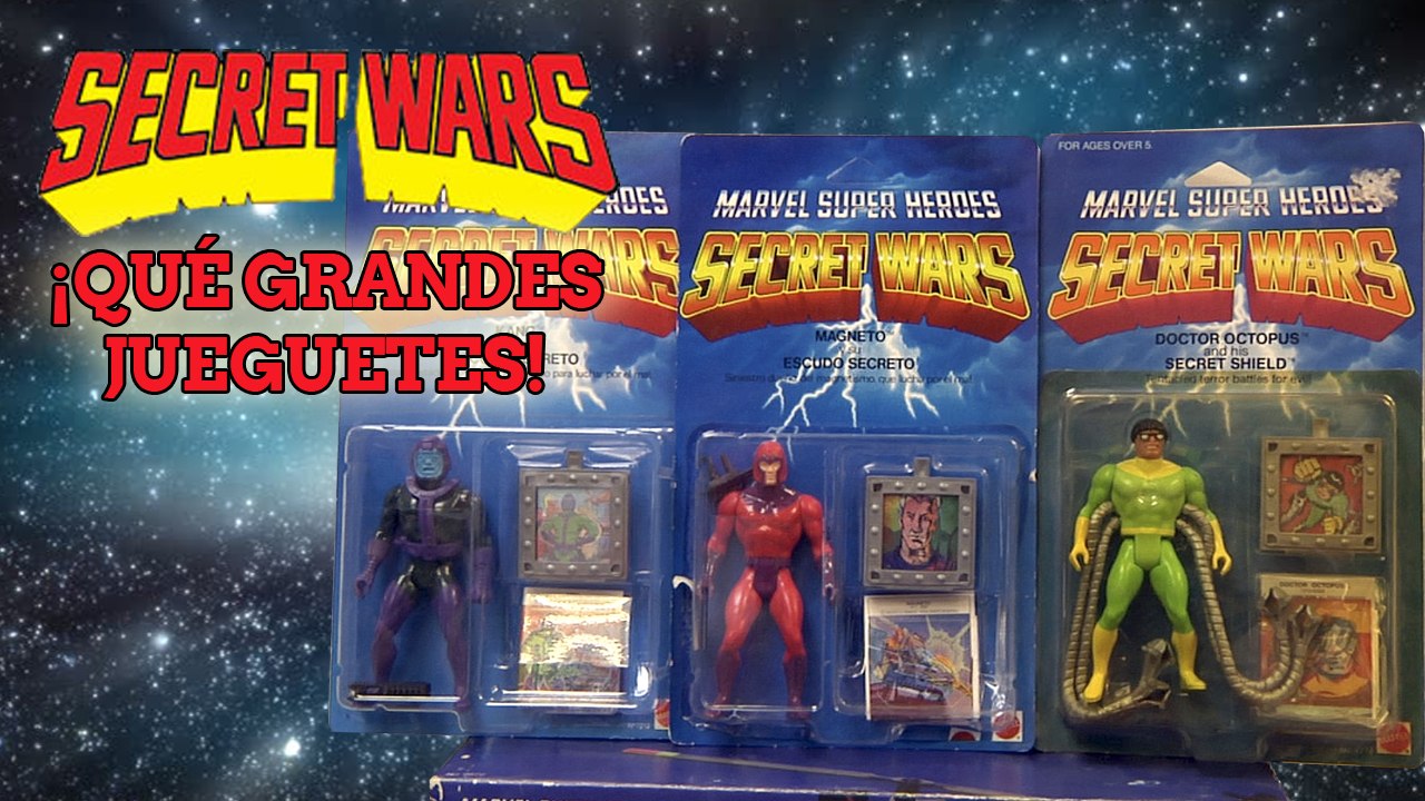 Unboxing Secret Wars ¡Qué grandes juguetes!