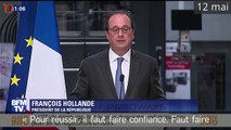 François Hollande VRP de la loi Travail, demande de la confiance