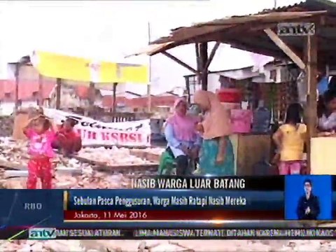 Pasca Penggusuran, Warga Pasar Ikan Masih Meratapi Nasib