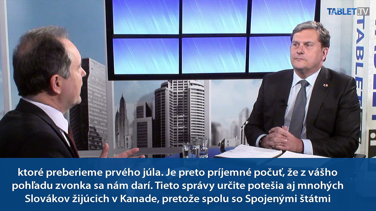 J. OLIVER: Kanaďania sa o pár rokov budú chcieť poučiť príkladom Slovenska