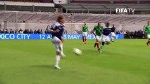 Luís Figo scored a wonderful header for the FIFA Legends