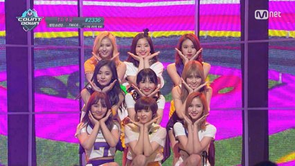 '1위 후보' 'TWICE'표 해피 바이러스  'Cheer Up' 무대