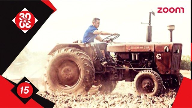 Salman Khan drives a tractor for 'Sultan' - Bollywood News - #TMT