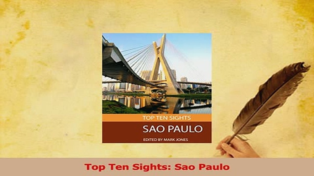 PDF  Top Ten Sights Sao Paulo Download Online